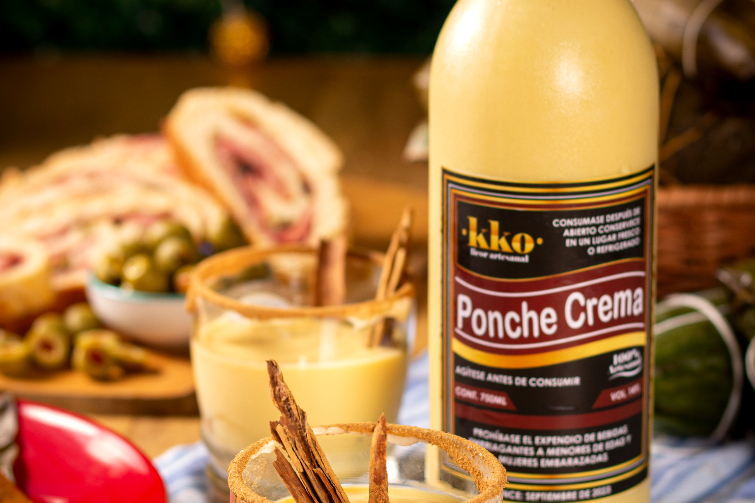 Ponche crema; elige la presentación de 800 o 500 mililitros