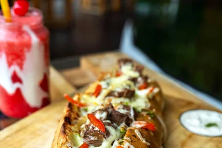 Foto de referencia de Patacón de carne